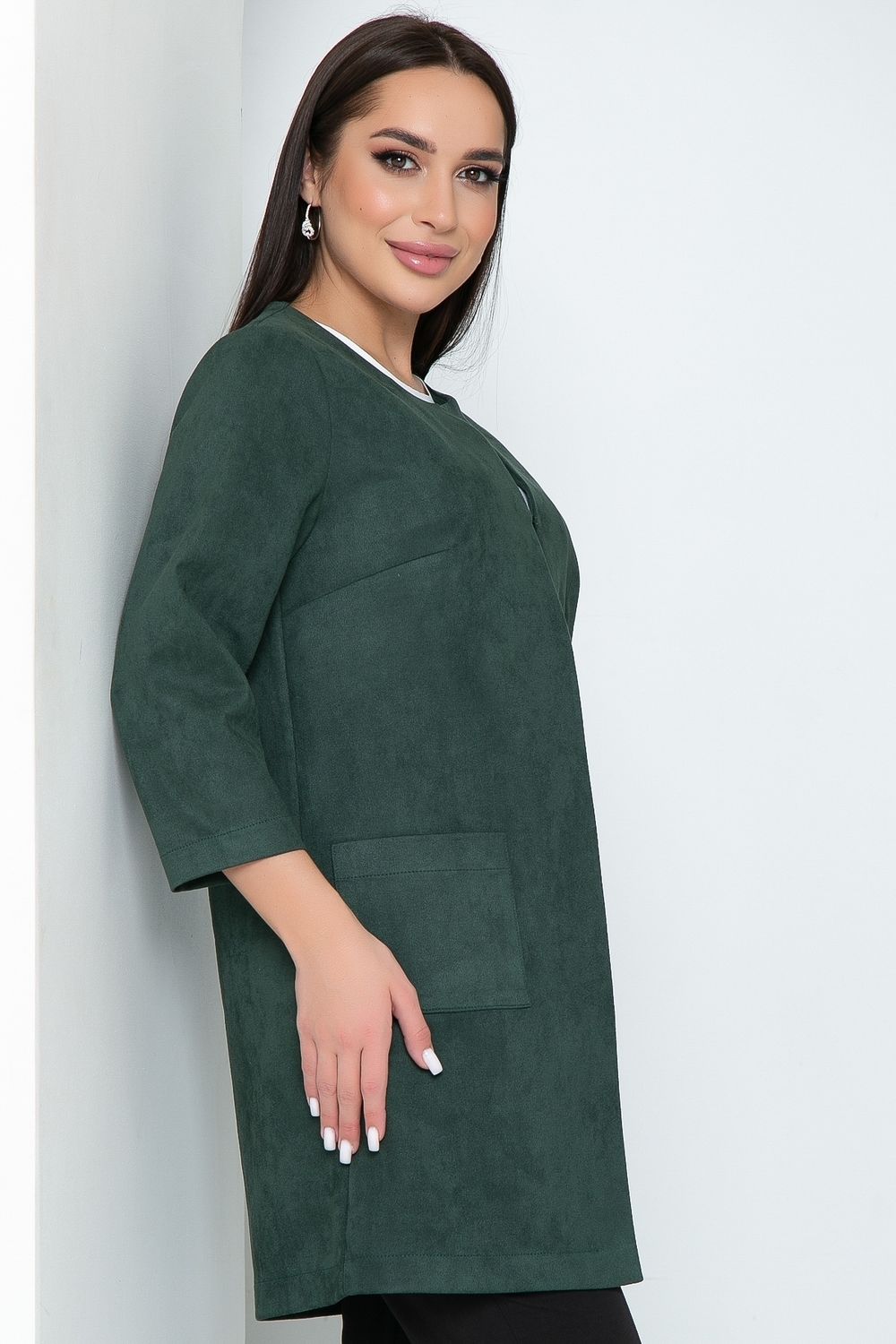 Кардиган Лайма ( замша, грин) Diolche