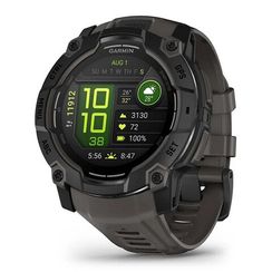 Умные часы Garmin Instinct 3 Amoled 50 mm Black with Charcoal Band (010-03020-00)
