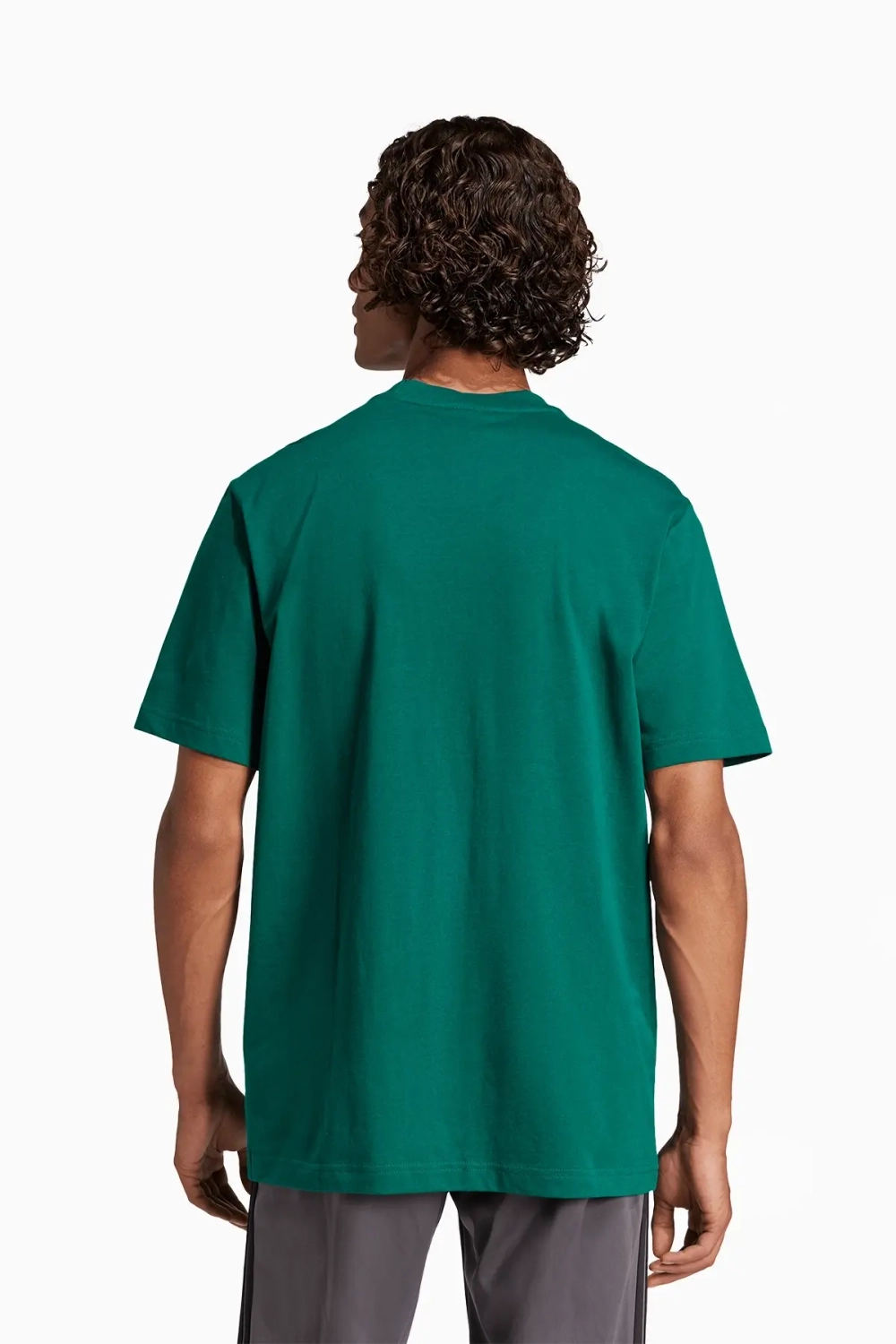 Футболка adidas Essentials Small Logo Single - зеленый