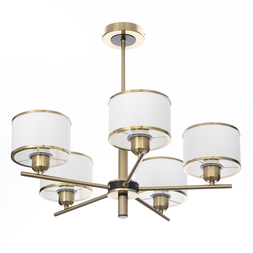 Citilux ALTON CL421253 Люстра на штанге с абажурами Бронза