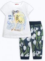 Комплект для девочек (122, Белый) GFATB4111