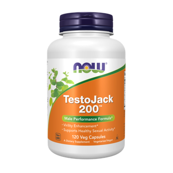 Now Foods TestoJack 200 120 veg caps, ТестоБуст