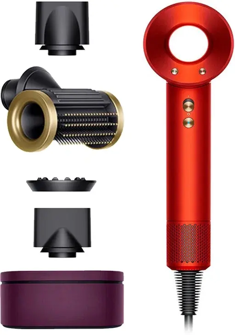 Фен Dyson Supersonic HD15 Topaz/Orange (с кейсом)
