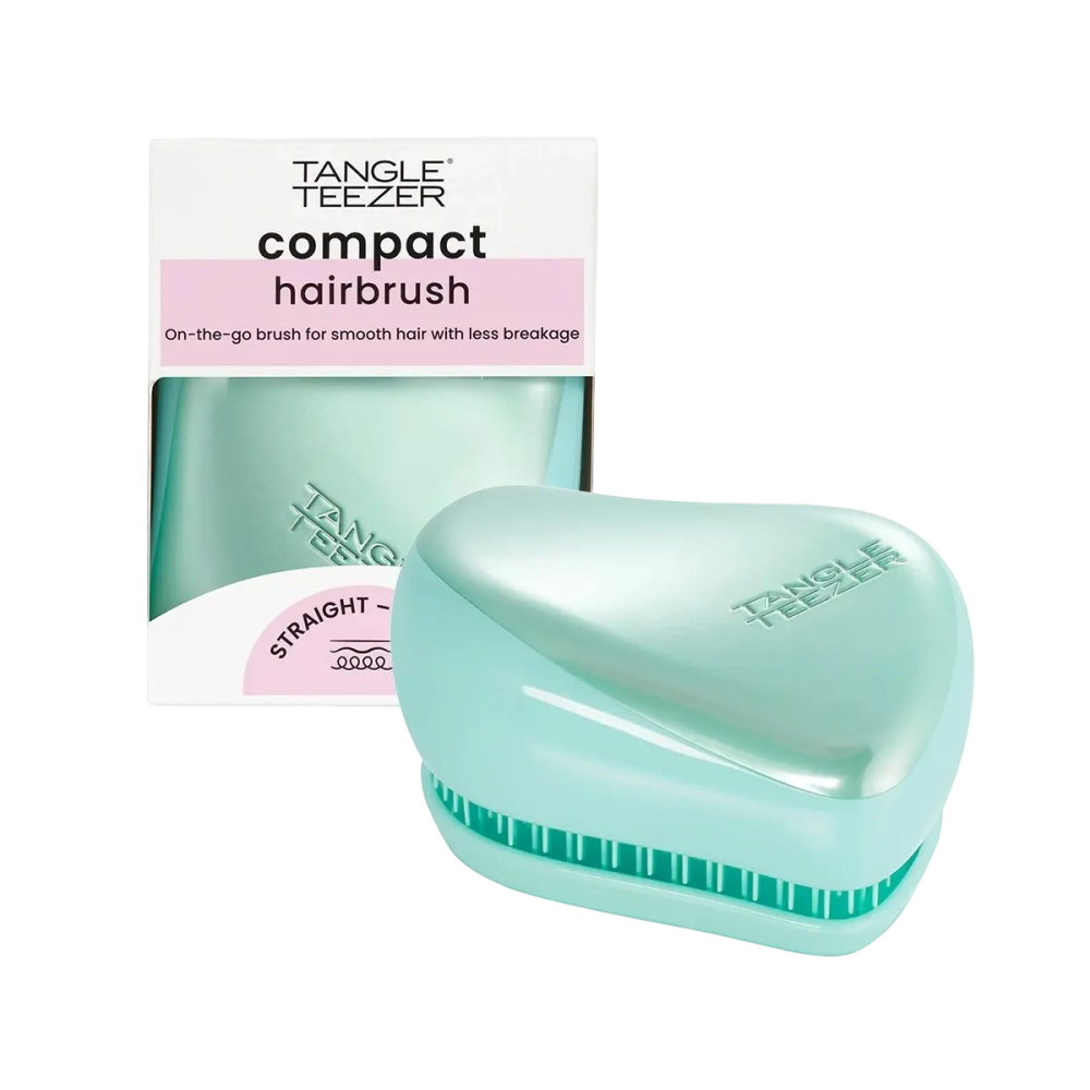 Расческа TANGLE TEEZER Compact Styler Frosted Teal Chrome