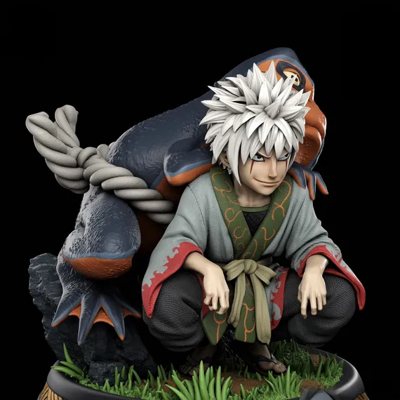 Young Jiraya - Naruto