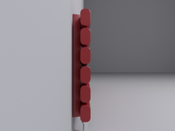 Горизонтальные дизайн-радиаторы SP 1500мм с боковым подключением