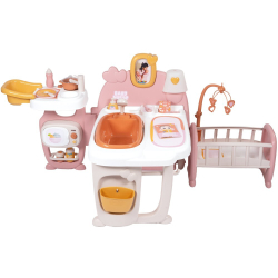 Smoby Baby Nurse - Уголок няни для кукольного дома 42 см + аксессуары 220394