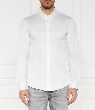 Рубашка H-ROAN-BD-E-C1-243 BOSS BLACK - белый(50520291)