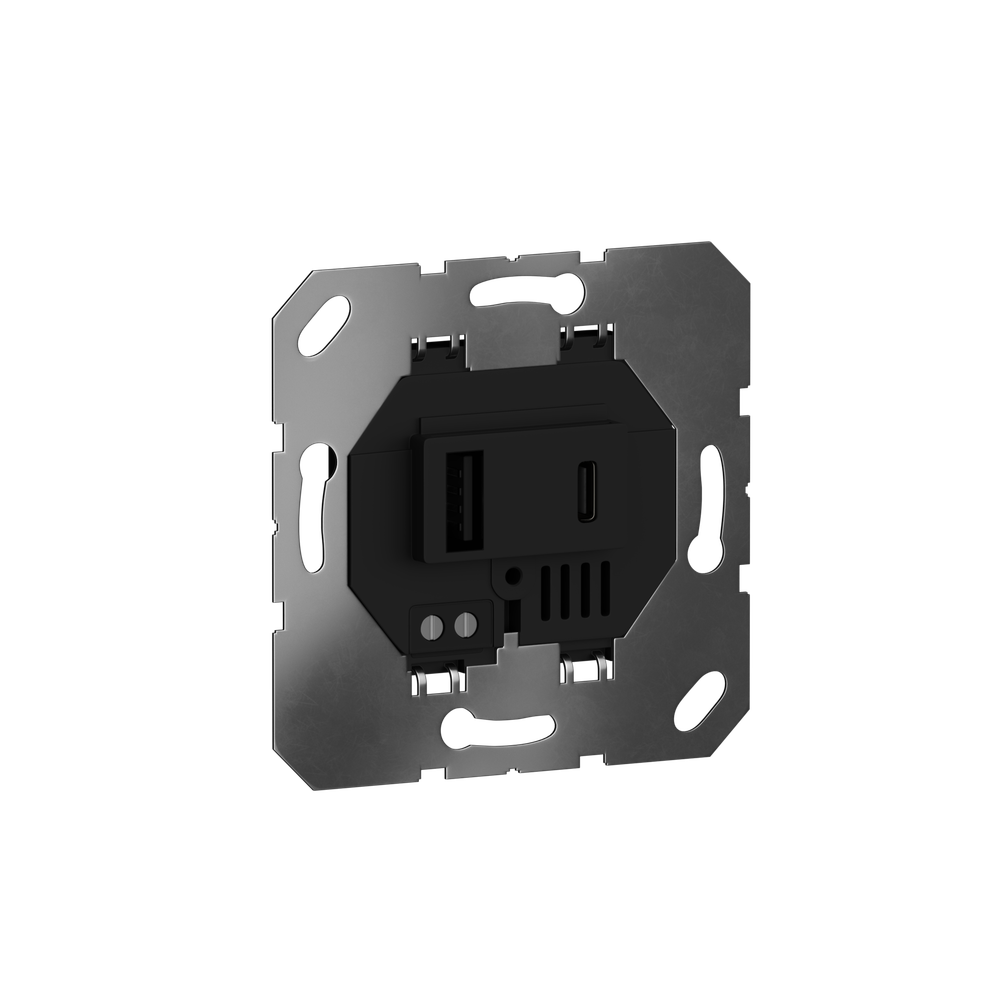 USB зарядное устройство, 3.1A тип A, С черный