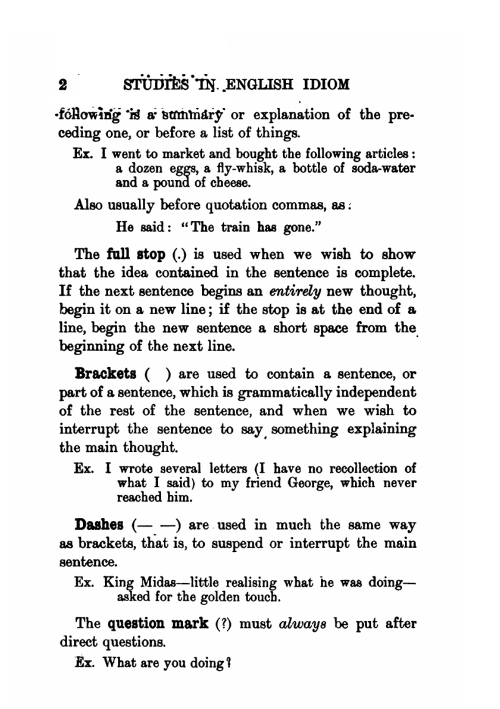 Studies in English Idiom | Gerald Harry Prendergast Brackenbury