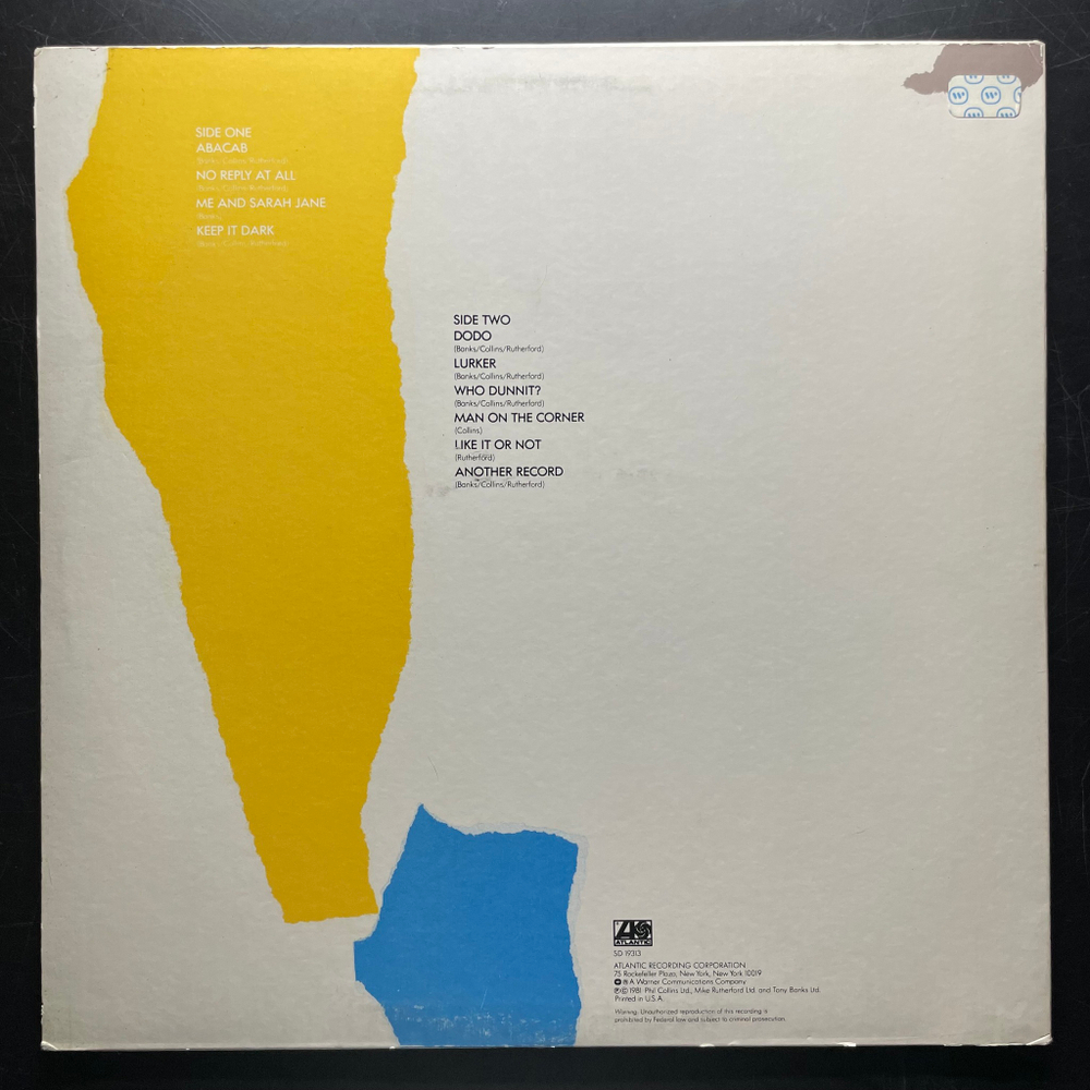Genesis – Abacab (USA 1981г.)