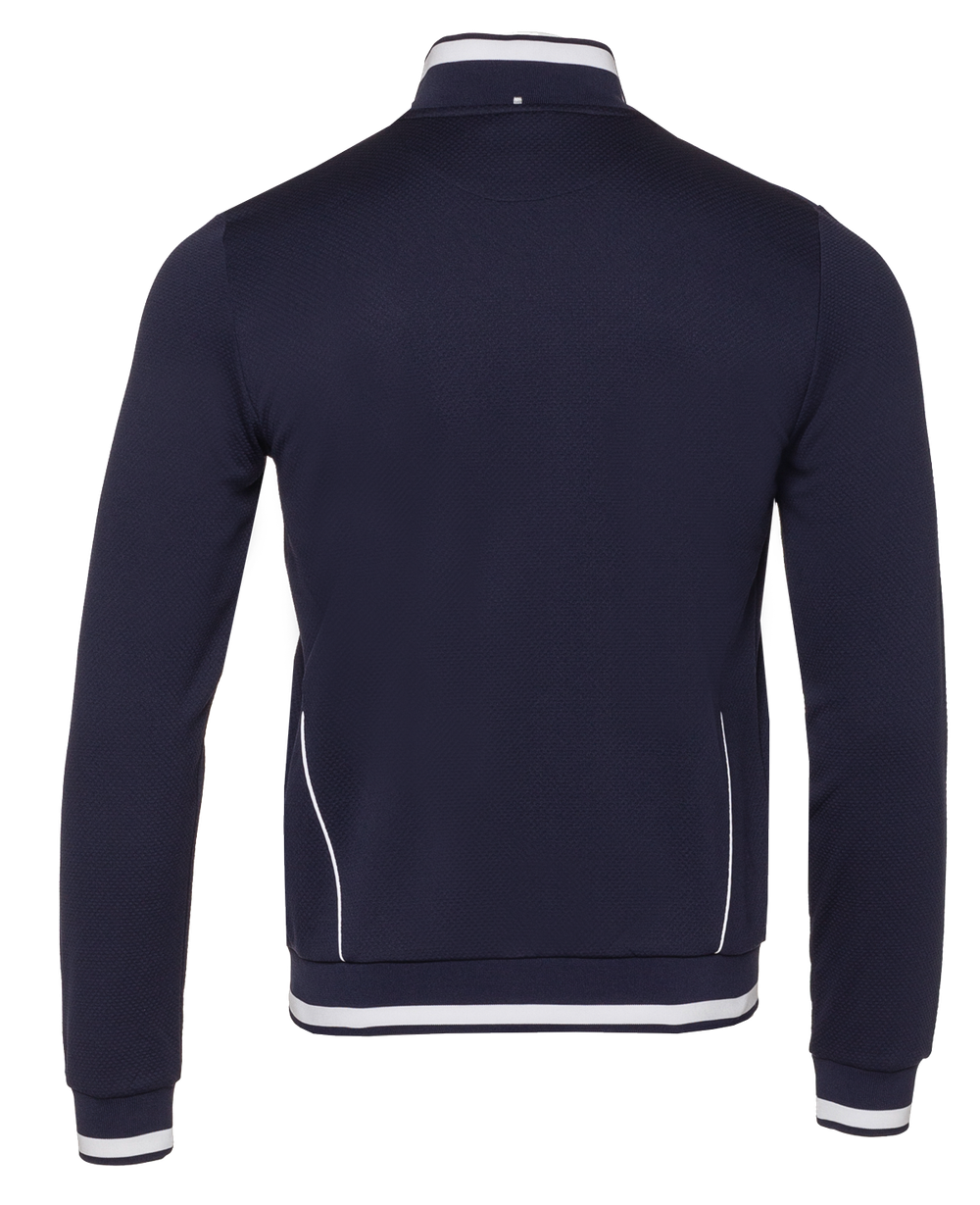 Мужская кофта теннисная Fila Jacket Spike M - peacoat blue