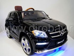 Детский электромобиль River Toys Mercedes-Benz GL63 A999AA черный