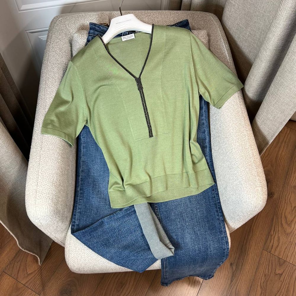 Трикотажная футболка Brunello Cucinelli