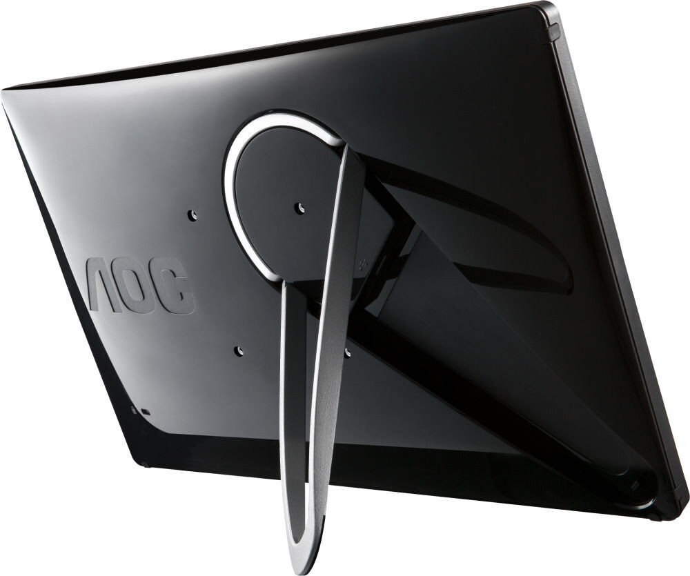 Монитор 15,6;; AOC E1659FWU Glossy Black