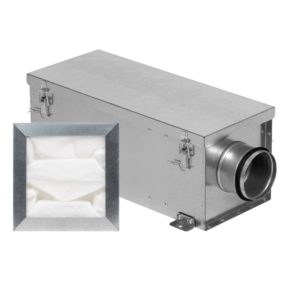 Комплект фильтр-бокс карманный FBCr-P 100 и фильтр карманный (материал) FCP 100 (G4-EU4)