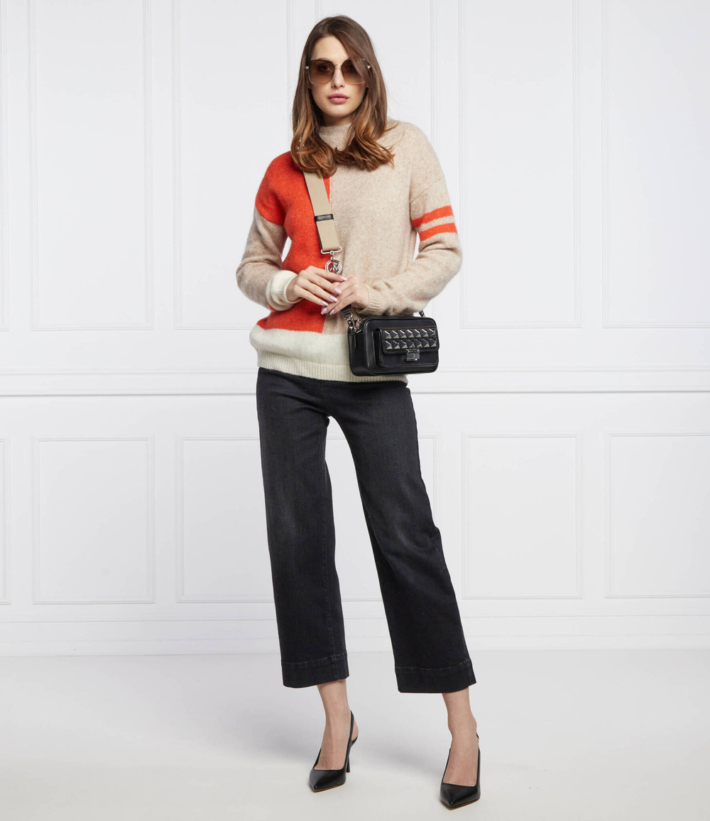 кожаная сумка-мессенджер bradshow Michael Kors - черный(32H1S2BC2T)