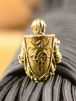 Бусина «Рыцарь» из бронзы