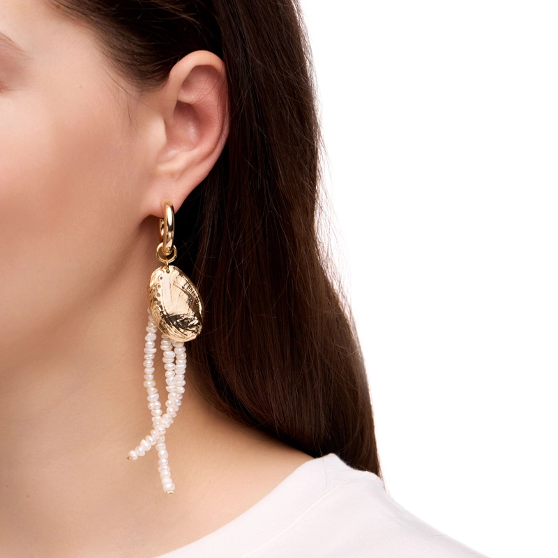 Серьга Драгоценный Камень в Короне