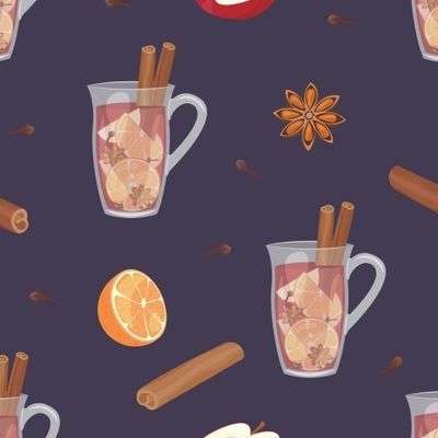 Глинтвейн темный фон