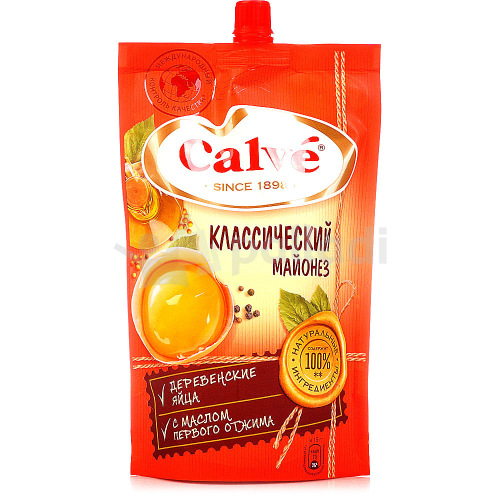 CALVE Классический майонезный соус Гост дой-пак 400гр