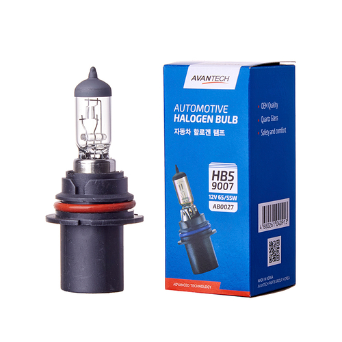 Лампа головного света Avantech 9007 (HB5) 12V 65/55W AB0027