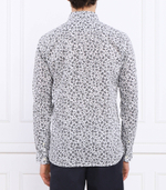 Льняная рубашка Roger_F BOSS BLACK - темно-синий(50490368)