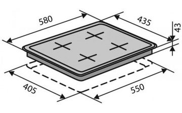 Варильна поверхня газова VENTOLUX HG640-A1 EET (X)