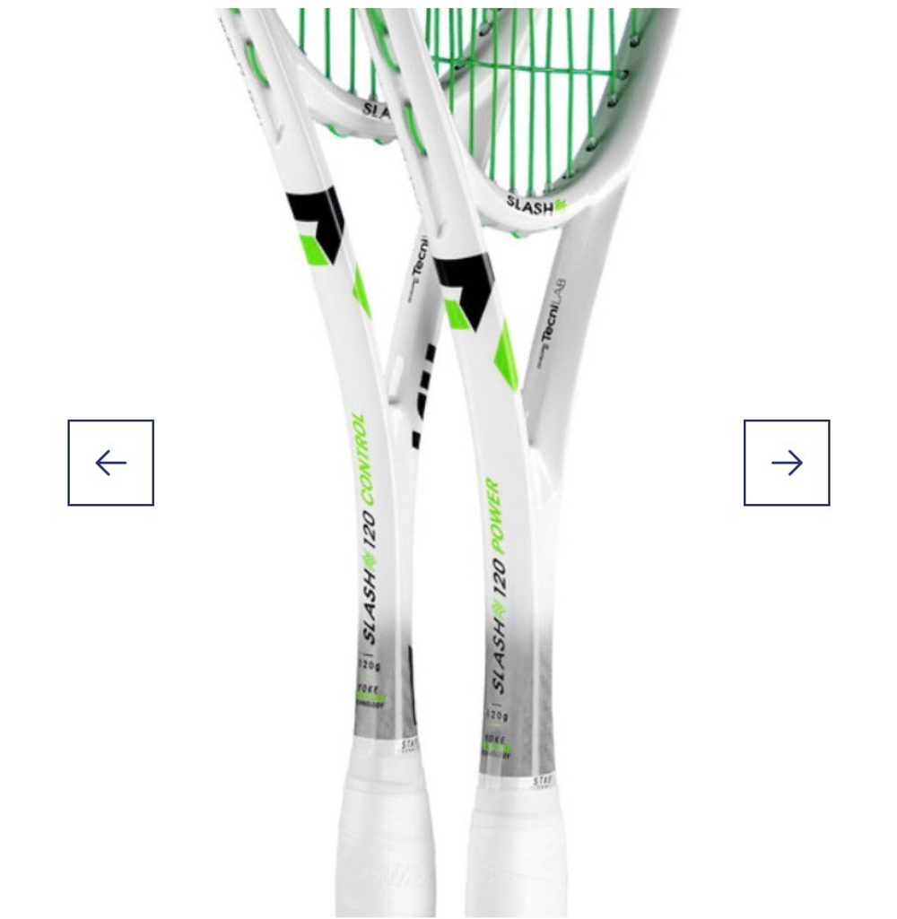 Tecnifibre, SLASH 120 CONTROL, Mostafa Asal, Squash Racket (2025)