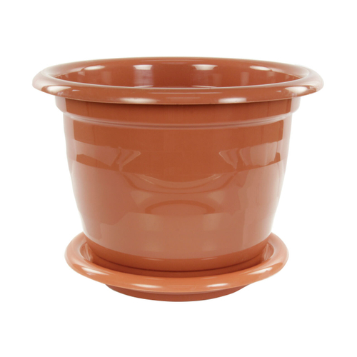 ГОРШОК Д/ЦВЕТОВ ВИОЛА 3,5Л КОРИЧНЕВЫЙ М1533