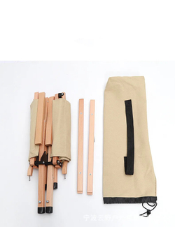 Складной стул для кемпинга из дерева