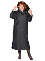 Плащ из джинсовой ткани Графит