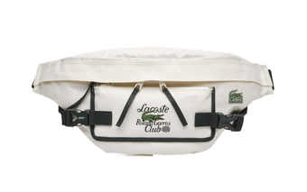 Поясная сумка Lacoste Roland Garros Edition с контрастным принтом — Farine Sinople