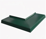 Отлив угловой 90* 12 см цвет 8017