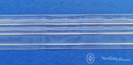 Шторная лента Bandex WALZER 1:2.0 P1, групповые складки, цвет прозрачный (ширина 70 mm)