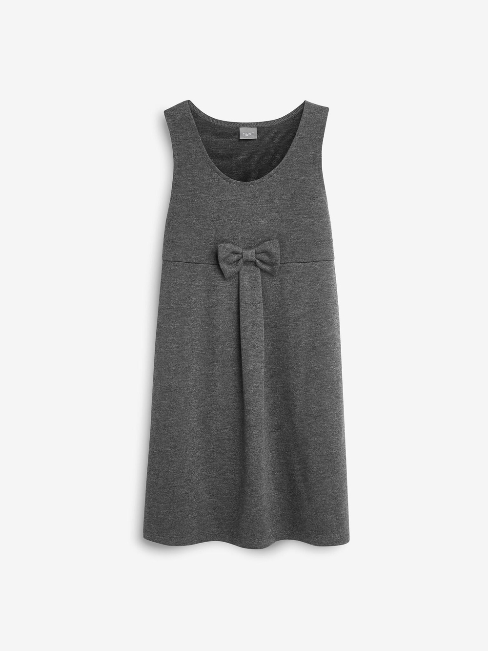Сарафан школьный для девочки Next 366-661, Серый