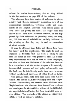 A first book in Old English. Grammar, reader, notes, and vocabulary | Albert S Cook