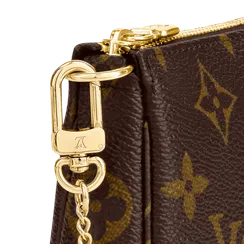 Клатч женский Louis Vuitton Mini Pochette коричневый
