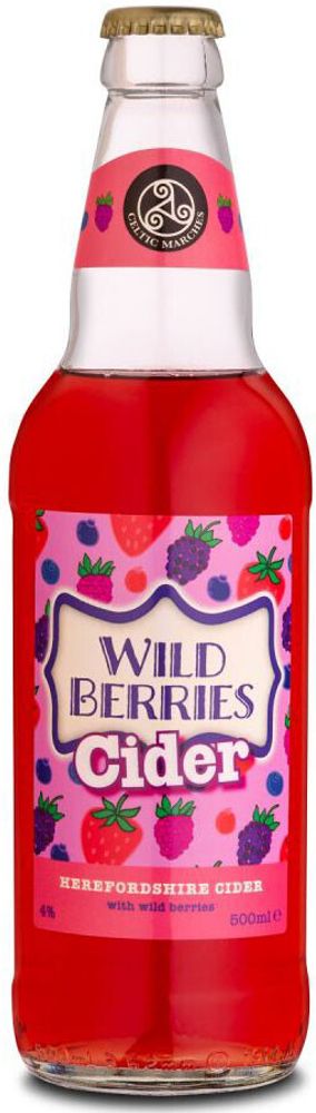 Сидр Келтик Марчес Дикие Ягоды / Celtic Marches Wild Berries Cider 0.5 - стекло