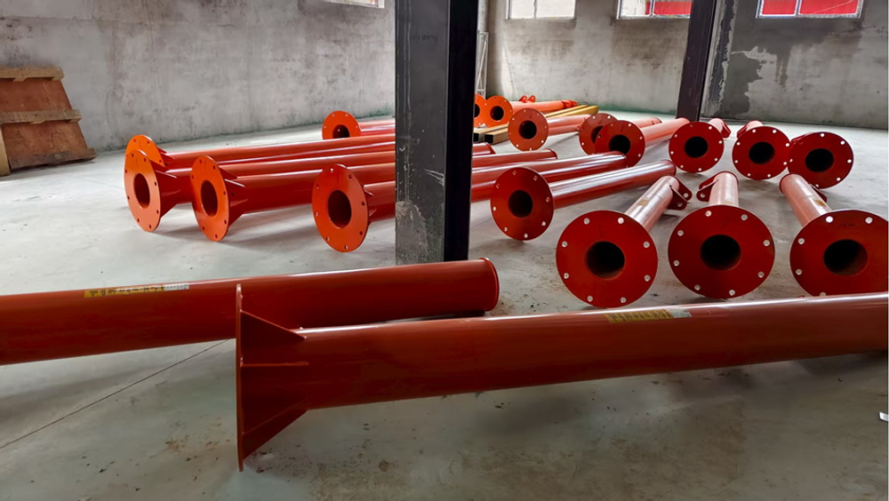 Кран консольный поворотный ручной TOR PSJ43050 500 кг, высота 4 м, стрела 3 м