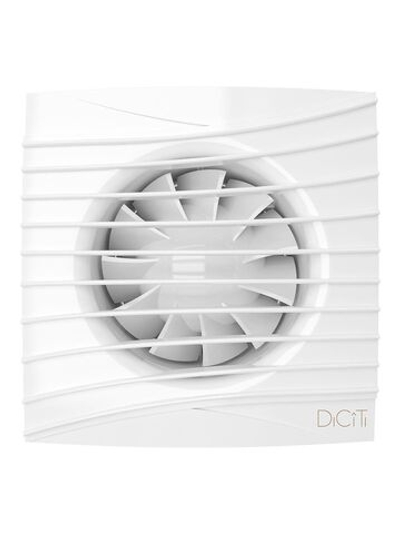 Вентилятор накладной SILENT D125 обр.клапан turbo DICITI
