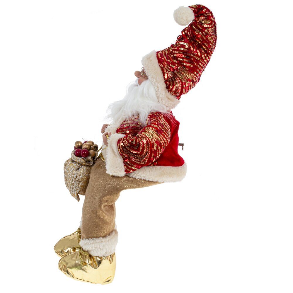 GAEM Дед Мороз (с муз и функ движ с ключ), L21 W18 H50/27 см