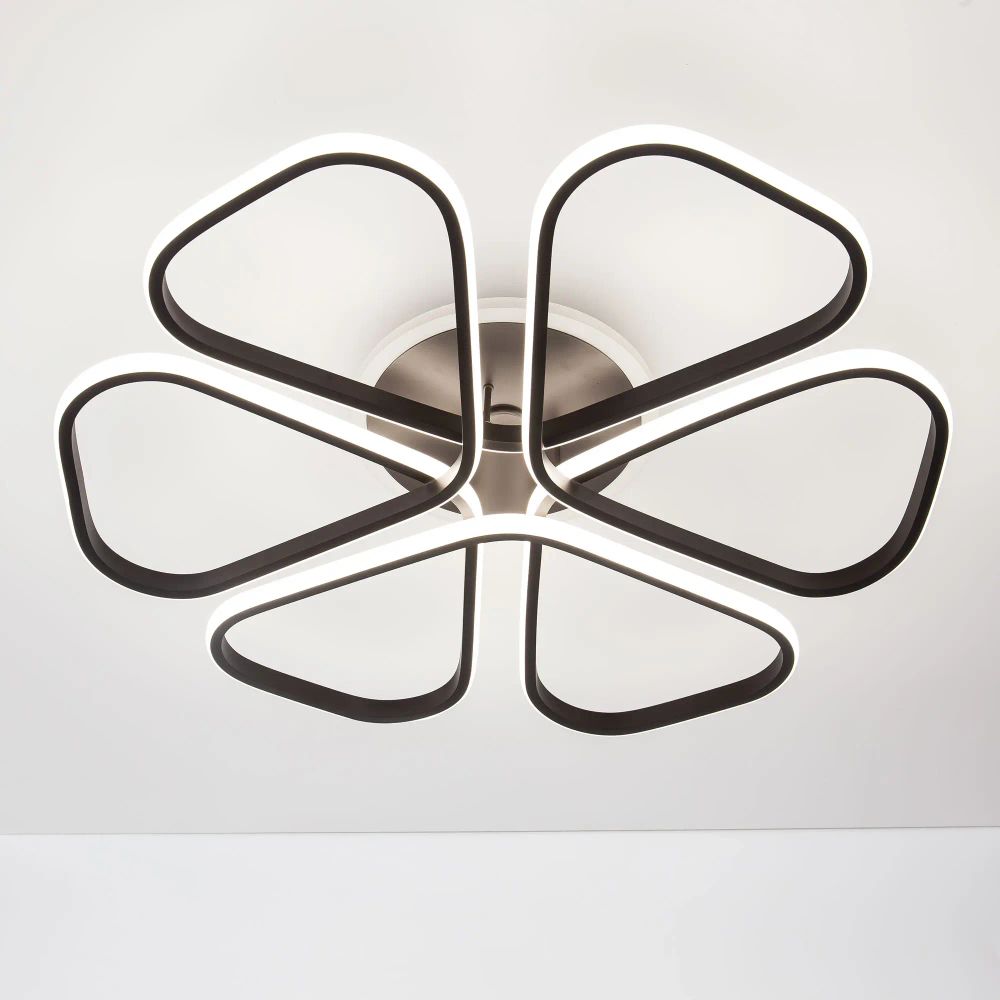 Citilux Сезар Смарт CL233A275E RGB Умная люстра Венге