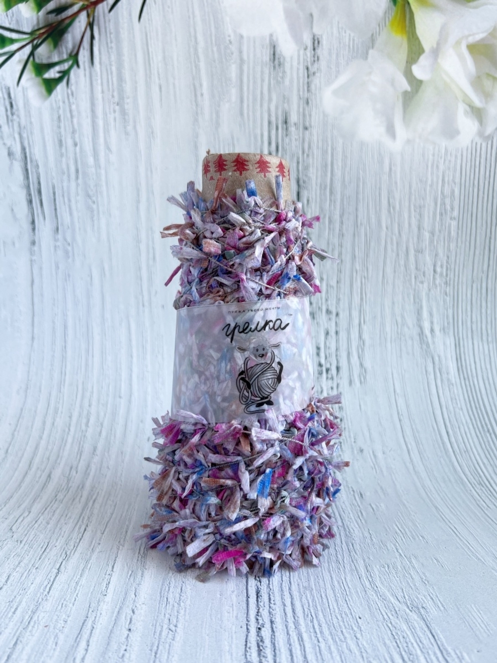 Пряжа травка нарядная