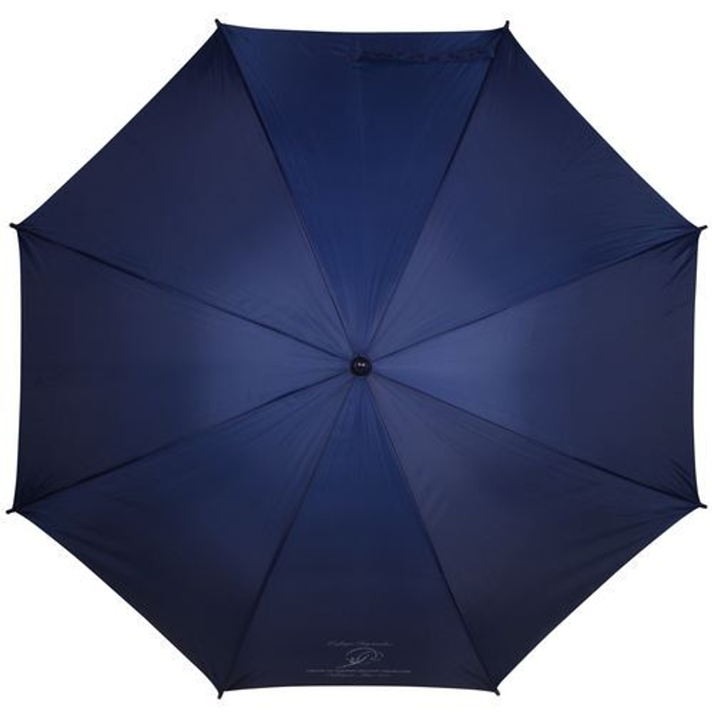 Зонт тёмно-синий трость с нанесением логотипа