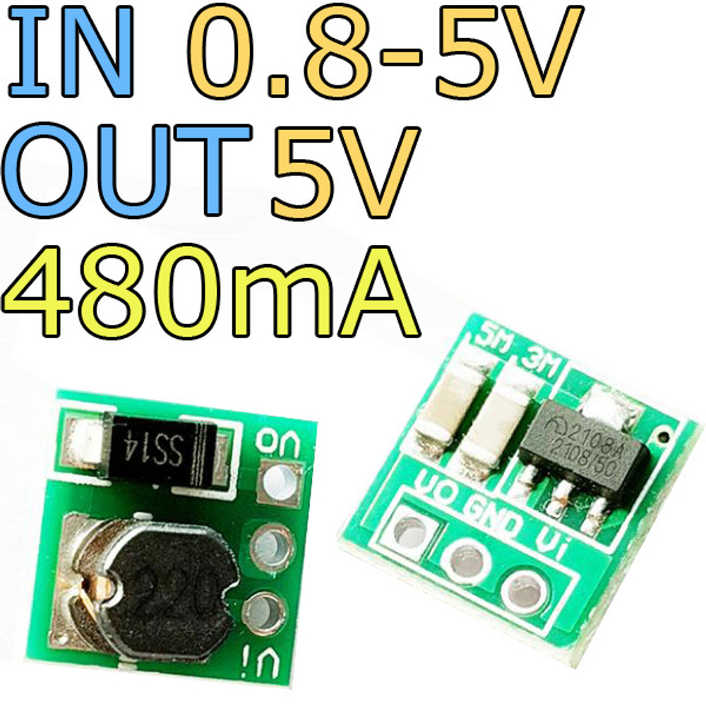 Повышающий DC-DC преобразователь 5V