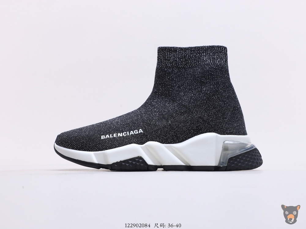 Кроссовки Speed Knit Mid Silver Grey