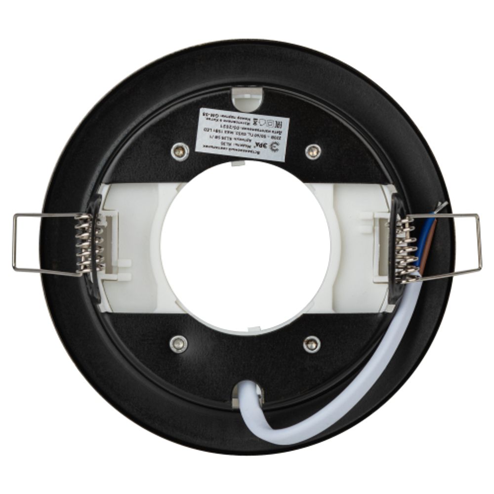 Светильник встраиваемый ЭРА KL35 SB /1 (к) под лампу GX53 бронза термокольцо в комплекте