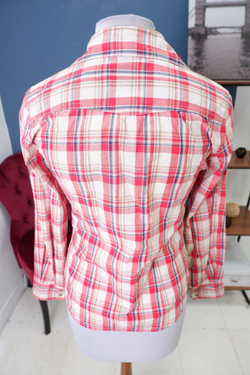 Рубашка Mango  в клетку 42 размер