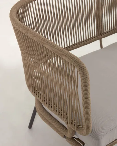 Диван Nadin бежевый